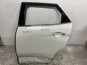 Дверь левый зад kwed peugeot 3008 ii фото №1