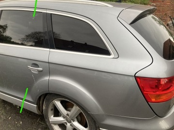 Крило задній лівий зад чверть audi q7 4l ly7g фото №1