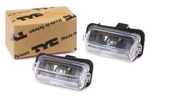 2x лампа освещение номерного знака toyota avensis t27 12- yaris p13 auris e18 фото №1