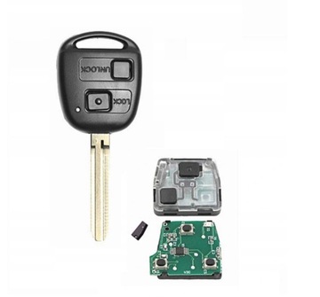 Ключ pilot toyota avensis verso 2003-2005 4d67 фото №1