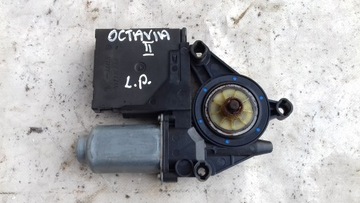 Двигунчик скла лівий перед 1t0959793c 1t0959701 skoda octavia ii 2 04- фото №1