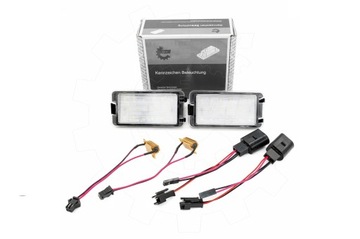 Лампа номерного знака регистрационный seat altea xl 1.6 10.06-11.10 3d0943021a фото №1