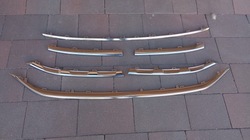 Vw tiguan ii 2 5na r-line рестайлинг 20-24--- решётка радиатора решётка хромированные элементы оригинал фото №1