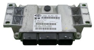 Комп'ютер citroen c3 1.4 iaw6lp2.06 9657429480 фото №1