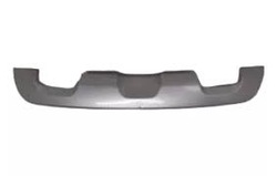 Накладка спойлер бампера заднього dacia sandero stepway 12-16 фото №1