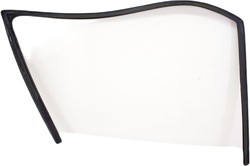 Og184 audi q7 4l прокладка стёкла левый перед фото №1