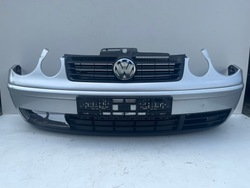 Бампер перед vw polo iv 9n la7w 02-05r. фото №1