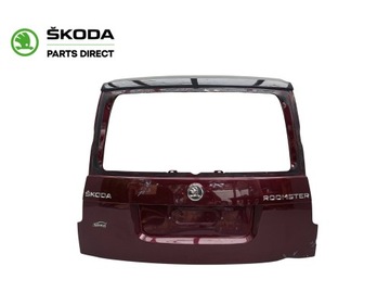 Skoda roomster 2010- рестайлінг кришка багажника зад задня = фото №1