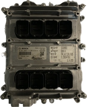 Блок управления компьютер двигателя edc ecu man 0281020714 фото №1