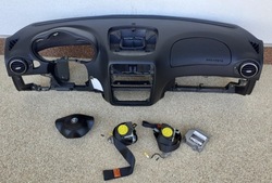 Панель роздавальна консоль 2x air bag ремені konplet alfa romeo 147 3d фото №1