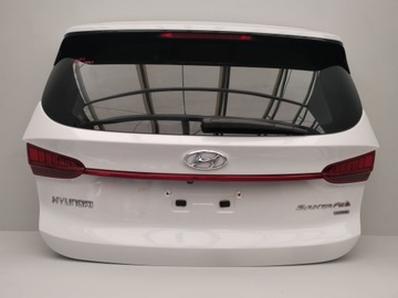 Hyundai santa fe iv рестайлинг крышка багажника комплектная w3a идеальное состояние электрический фото №1