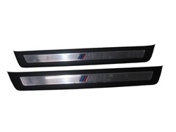 Bmw 5 f10 планки накладки порога перед м-пакет защитные накладки 8050053 8050049 фото №1