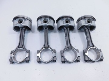 4x поршень шатун saab 9-3 93 ii 2.0t opel vectra c signum фото №1