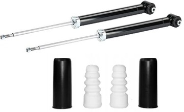 Амортизаторы + отбойники зад audi a6 c5 skoda vw b5 фото №1