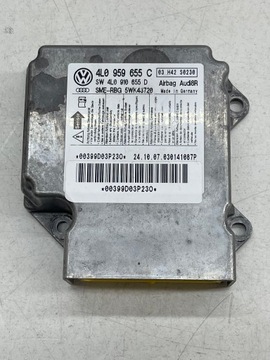 Audi q7 4l модуль датчик подушек воздушных фото №1