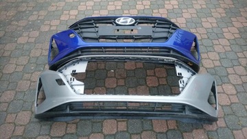 Бампер перед переднє hyundai i20 iii 2020- решітка спойлер i20 iii фото №1