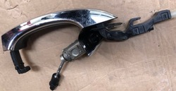 Audi a6 c7 4g ручка двері ліва хром keyless ly9t фото №1