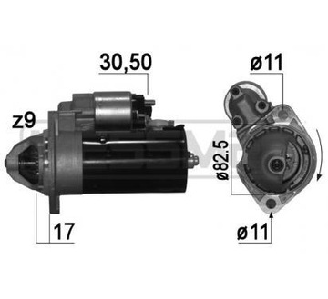 Era messmer стартер 220889a фото №1