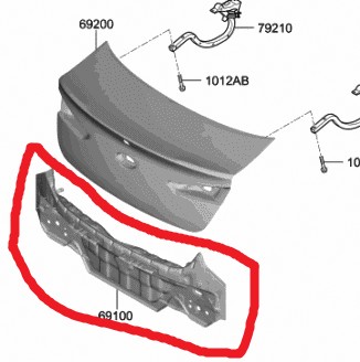 Новий org!!! pas задній hyundai elantra v 2015-2018 фото №1
