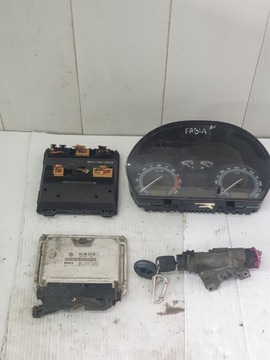 Блок керування набір старт fabia 1,4tdi 045906019br фото №1