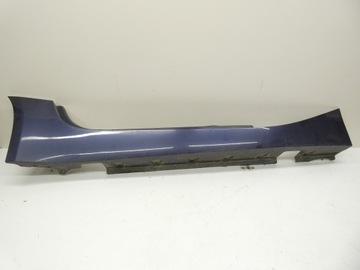 Bmw z4 e85 накладка пороговая правая планка toledobla фото №1