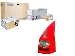 Tyc лампа колір поворотник білий колір скло фото №1