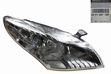 Лампа фара праві megane iii 260108719r фото №1