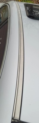 Планка дахова ліва bmw e60 354 титан срібло фото №1