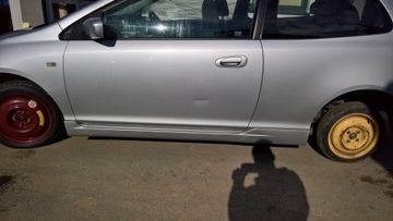 Накладка планка пороговая порог honda civic vii левая 3d 2001-2005 фото №1