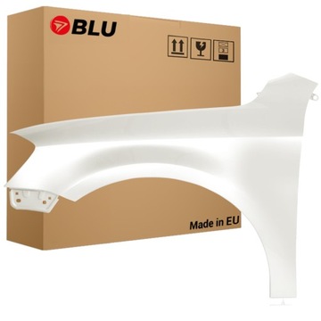 Blu крыло vw passat b7 lb9a левый 10-14 белый перед оцинковка фото №1