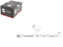 Шланг гальмівний гнучкий chrysler voyager 90-95 a. фото №1