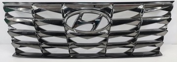 Решётка защита решётка радиатора hyundai tucson iv 20- фото №1