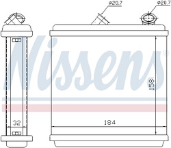 Цилиндрик тормозной nissens 72635 1618004 фото №1