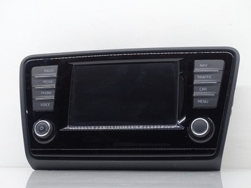 Экран дисплей монитор mmi радио skoda octavia iii 5e 5e0919605j фото №1