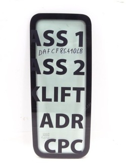 Daf cf 85 01-13 скло кабіни бокова ліва 08r фото №1