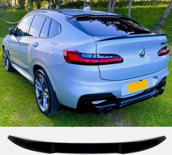 Спойлер спойлер спойлер m4 стиль bmw x6 g06 чёрный блеск фото №1