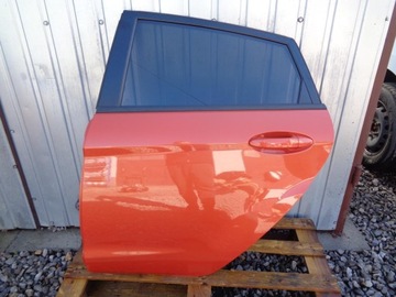 Двері комплектні ліві зад задні ford fiesta vii mk7 5d lak: g9 08- фото №1