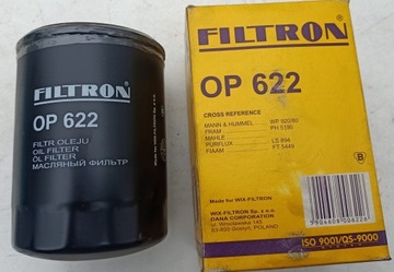 Filtron op 622 фильтр масла фото №1