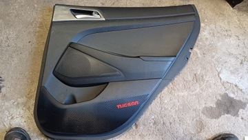 Hyundai tucson iii оббивка двері права зад задня фото №1