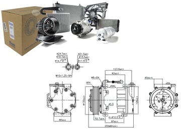 Компрессор кондиционера alfa romeo 147 1.9 jtdm 8v фото №1