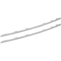 Планка декоративна решітка решітка renault clio 19-+ хром комплект фото №1