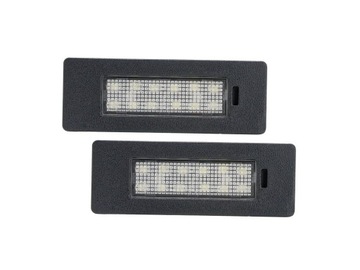Лампочки номерного знака led audi a5 q2 q5 комплект led фото №1