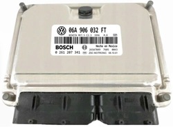 Комп'ютер ecu vw beetle 1.8 06a906032ft 0261207341 фото №1