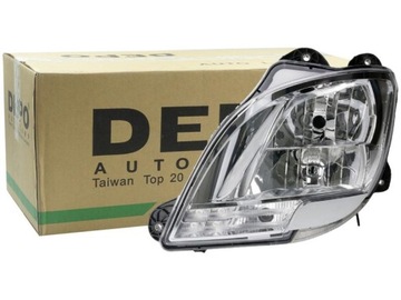 Лампа фара левый daf xf 12- фото №1