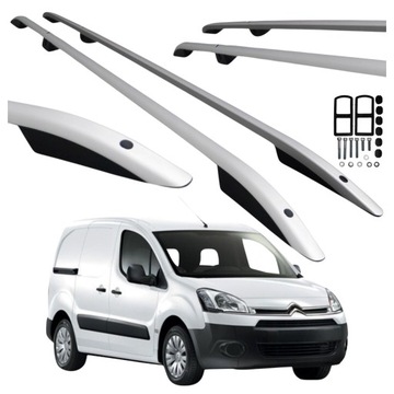 Рейлинги крышные peugeot partner / citroen berlingo ii 2 od 2007-2018 фото №1