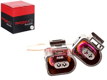 Штекеры vw audi + провода + коннекторы a metzger фото №1