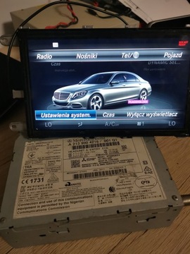 Радио команд mercedes w213 европа код antitheft 100% исправная легальная eu фото №1