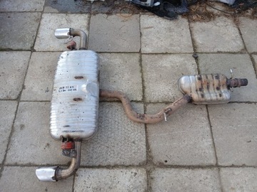 Глушитель конечный хром audi tt 8j 8j0253611f 3.2 фото №1