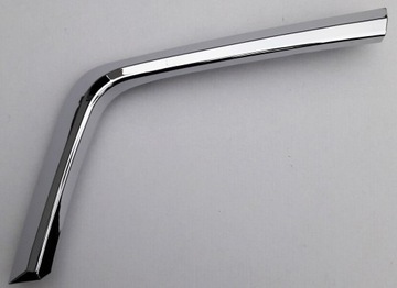 Mitsubishi asx рестайлінг 17- планка хром бампер фото №1