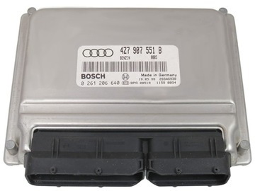 Комп'ютер ecu a6 2.7 audi 4z7907551b 0261206640 фото №1